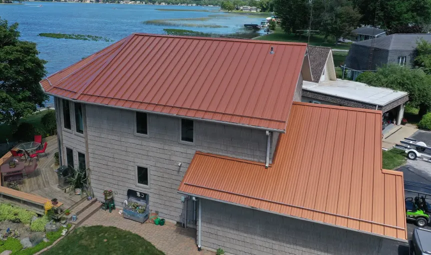 Metal roofing by Spyglass Falls Metal Roofing near Westfield, IN